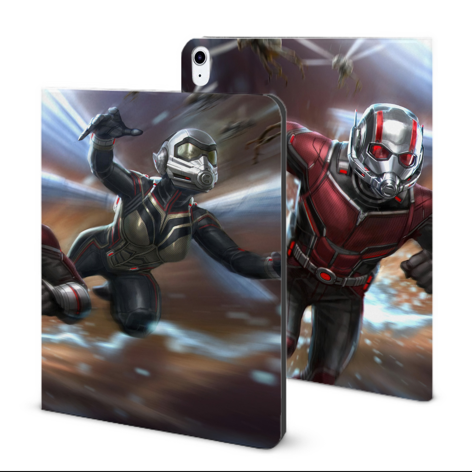 （画像用） アベンジャーズ The Avengers IPad ケース ブック型 PUレザー TPU 耐衝撃 軽量 薄型 ペン収納なし 全面保護 IPad 各モデル対応
